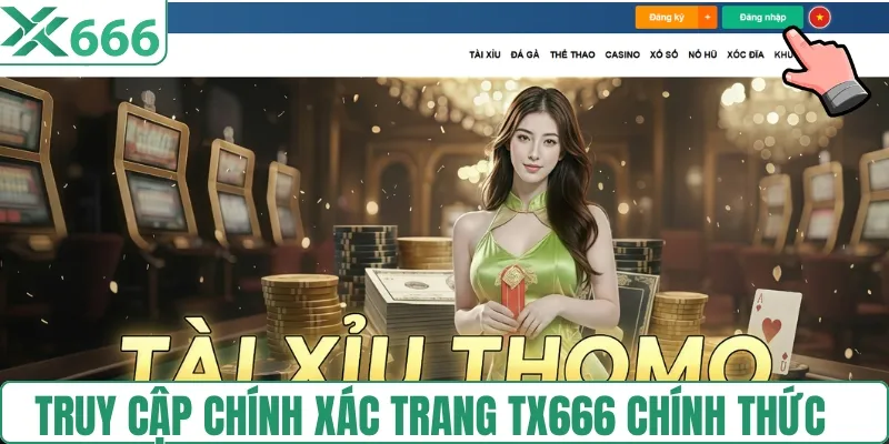 Vào thẳng trang chính thức, tránh nhầm link giả
